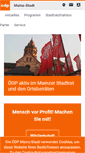 Mobile Screenshot of oedp-mainz.de