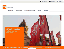 Tablet Screenshot of oedp-mainz.de